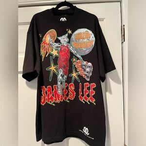 James Lee Cloths Werewolves Basketball Tee Size XL